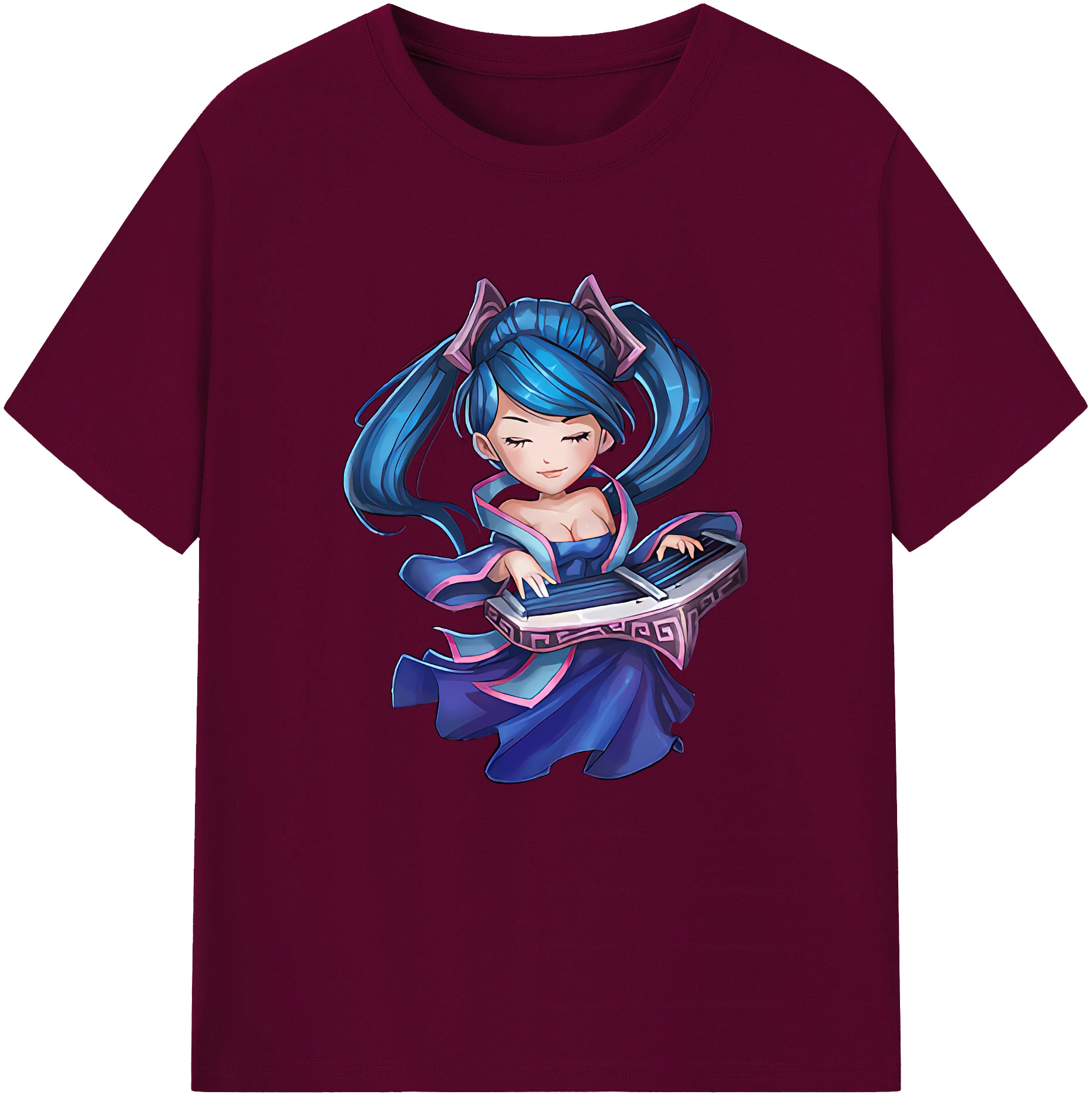 （画像用） リーグ・オブ・レジェンド League of Legends LOL レディースカジュアルプリントTシャツ（綿100％）